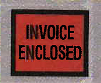 Packing List Invoice Envelopes (MR3, MR13)