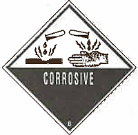 Pressure-Sensitive & High Visibility Warning Labels (A44COR)