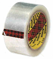 3M 375 Scotch® Brand Hot Melt Carton Sealing Tapes